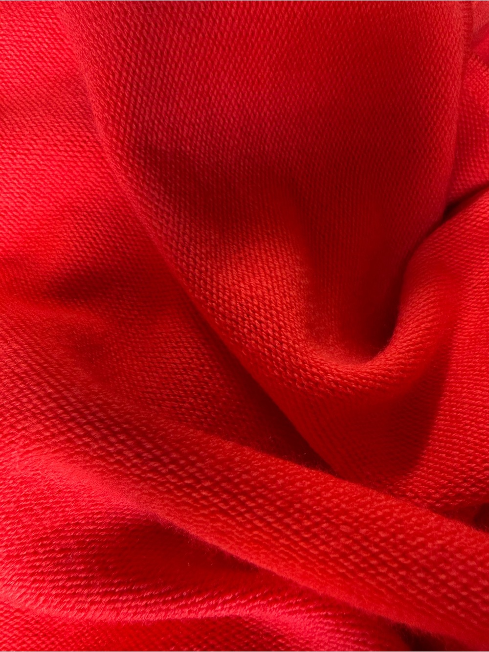 Sheep Inc. Poppy-Red 100% Fine Merino Hoodie; Never Worn; Rare Color! - Picture 4 of 7